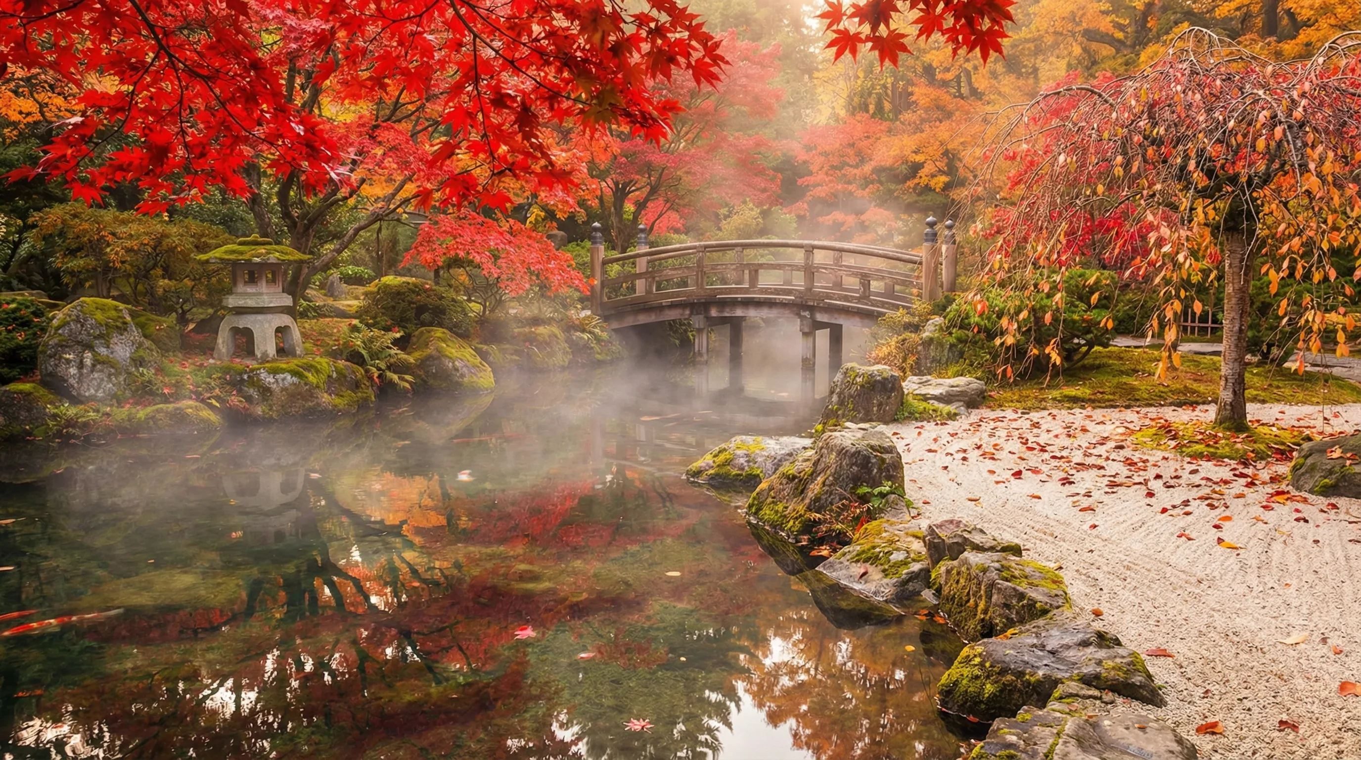 精神小妹热门视频 - 日式庭院秋韵